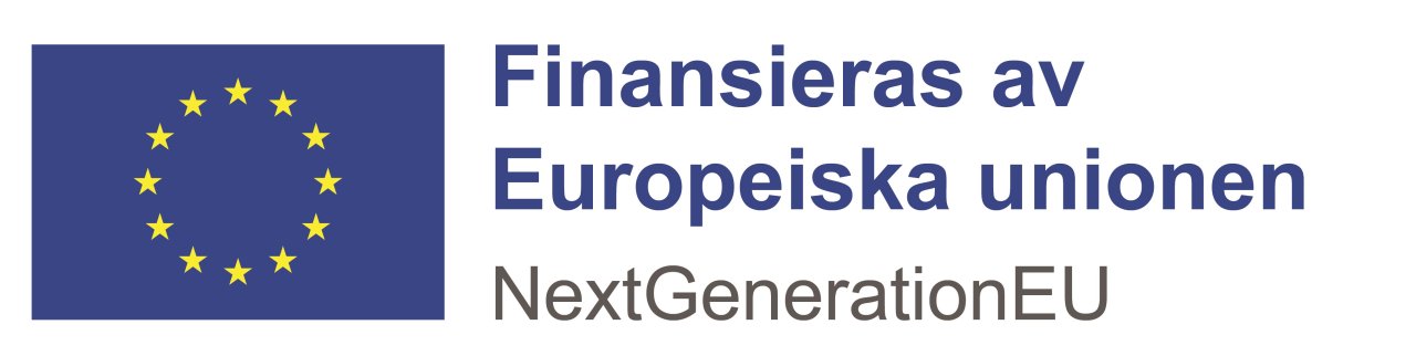 Finansieras av Europeiska unionen. NextGenerationEU.