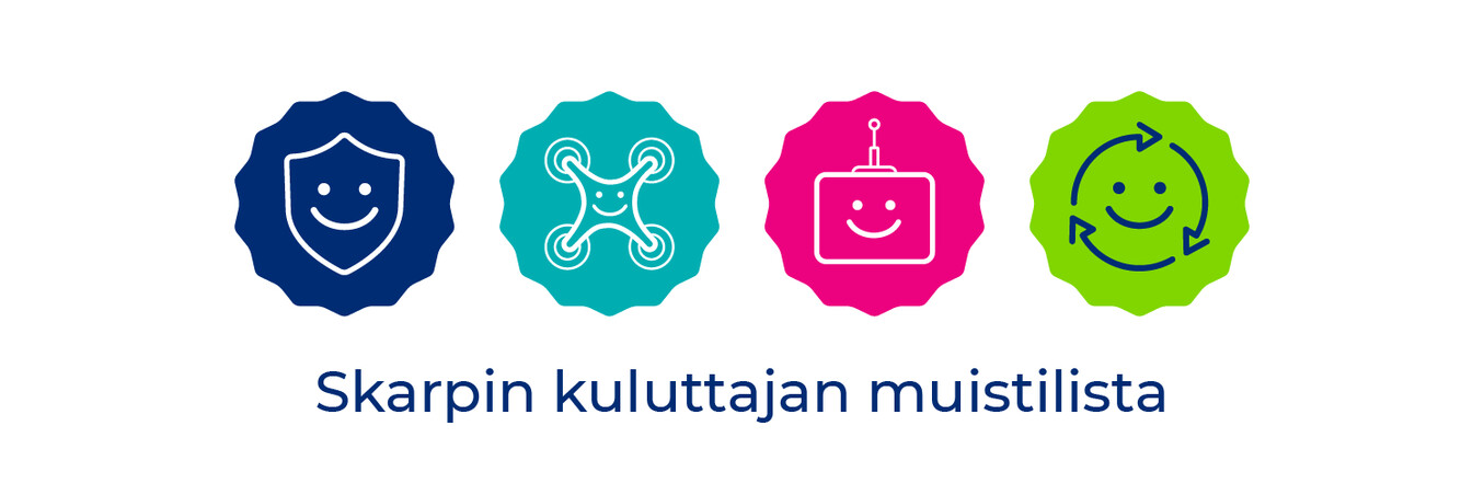 Skarpin kuluttajan muistilista