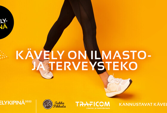 Kävely on ilmasto- ja terveysteko