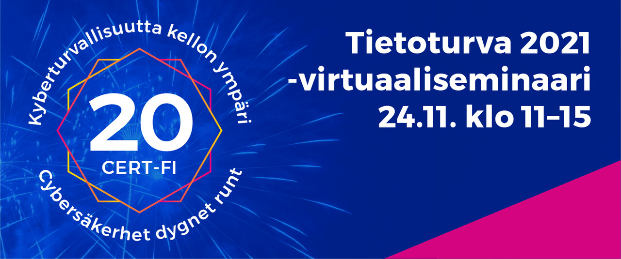 Tietoturvaseminaarin 2021