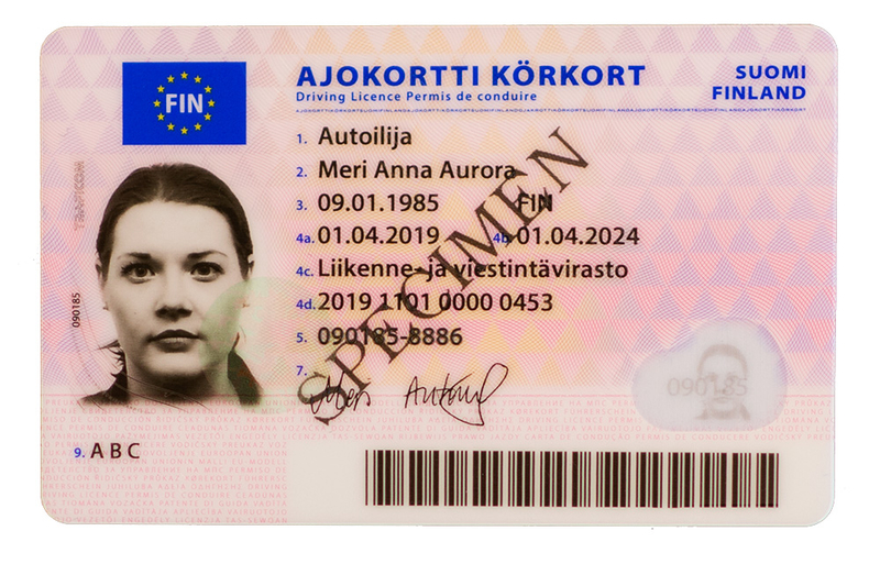 Changes to driving licence design | Traficom